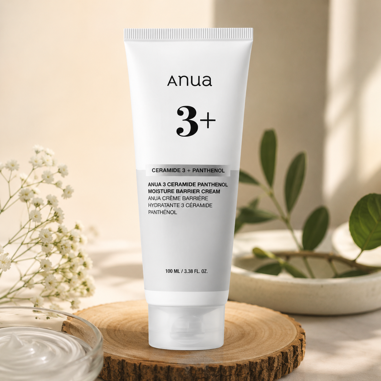 ANUA 3 Ceramide Panthenol Moisture Barrier Cream -100ml -