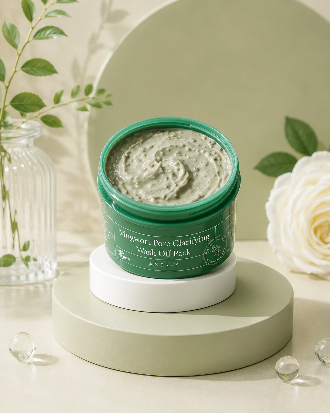 AXIS-Y Mugwort Pore Clarifying Wash Off Pack