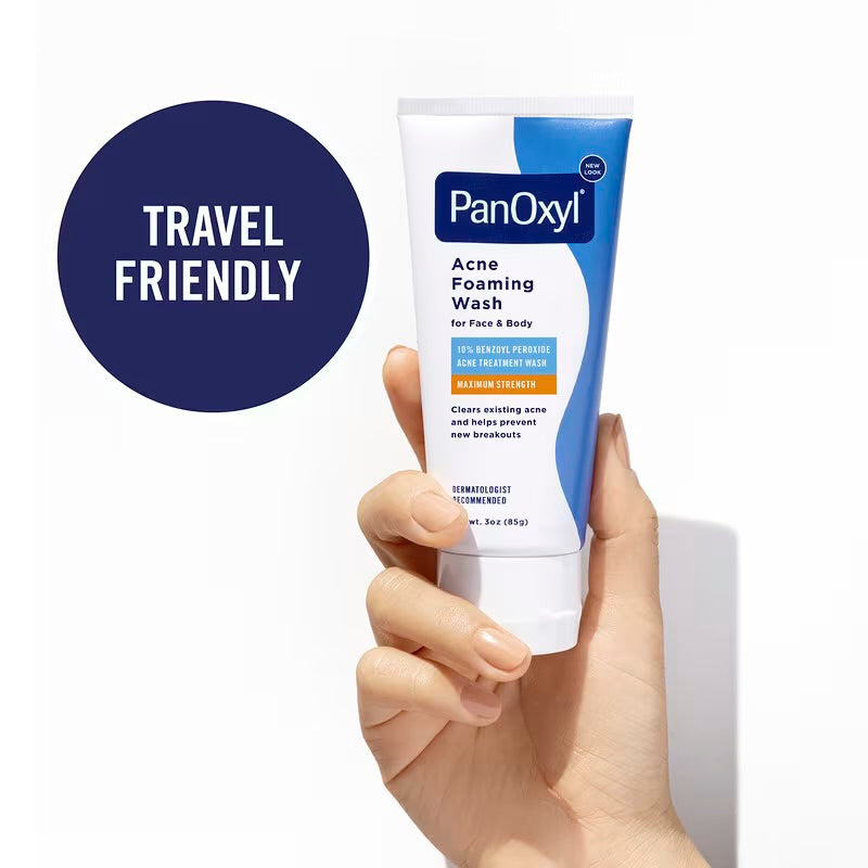 Panoxyl acne foam wash 10% format 85g