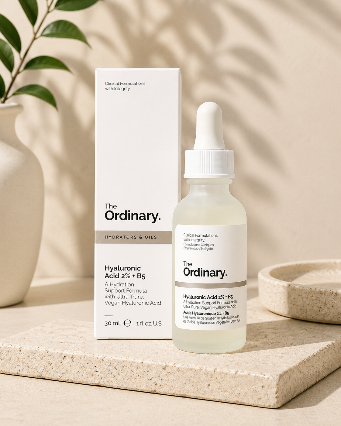 THE ORDINARY Acide Hyaluronique 2% + B5 - Sérum Hydratant