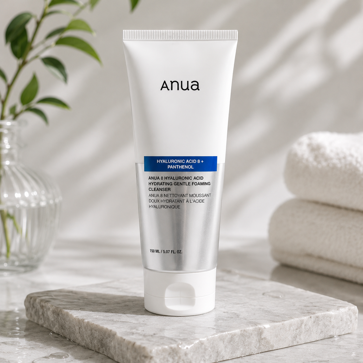 Anua 8 Hyaluronic Acid Hydrating Gentle Foam Cleanser