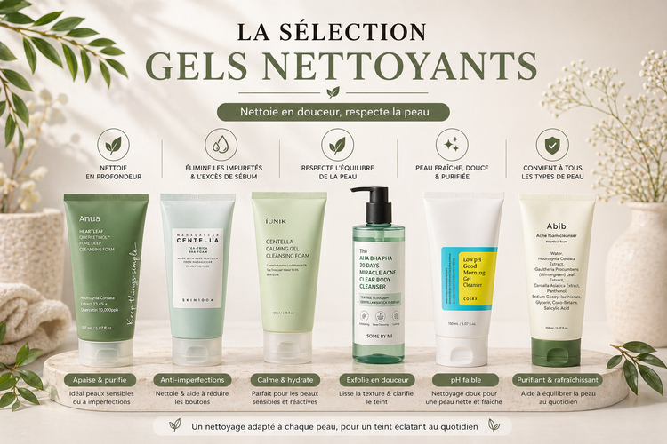 GELS NETTOYANTS
