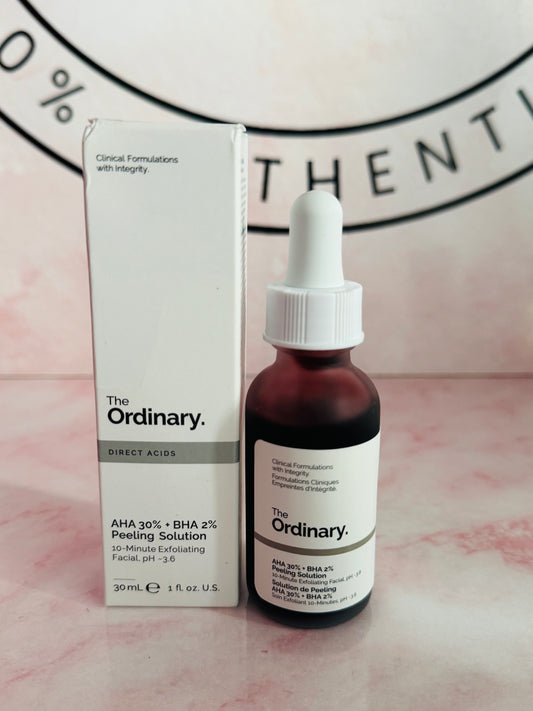 The ordinary Solution de Peeling AHA 30% + BHA 2% - Soin Exfoliant