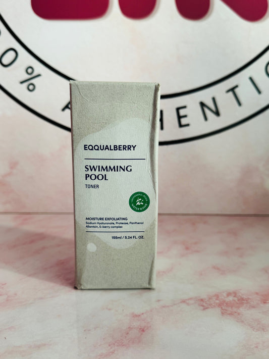 EQQUALBERRY, Toner Quotidien Swimming Pool, gentle exfoliating
