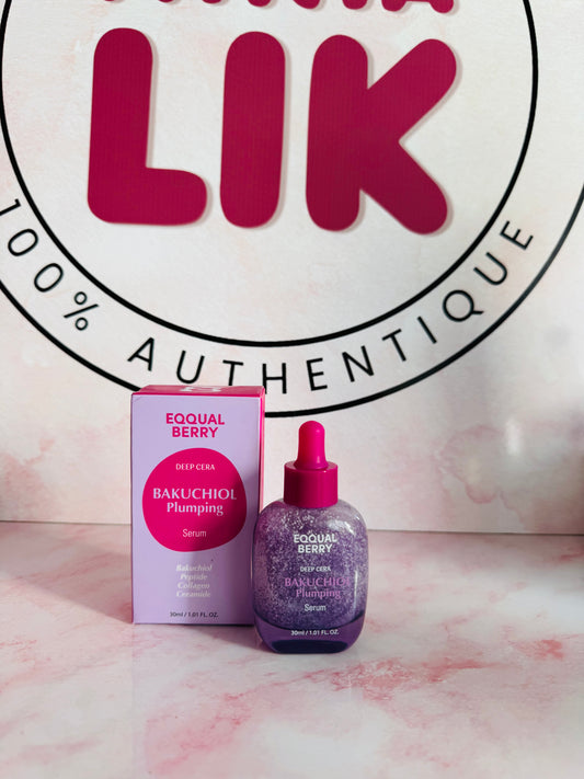 Eqqualberry bakuchiol plumping serum