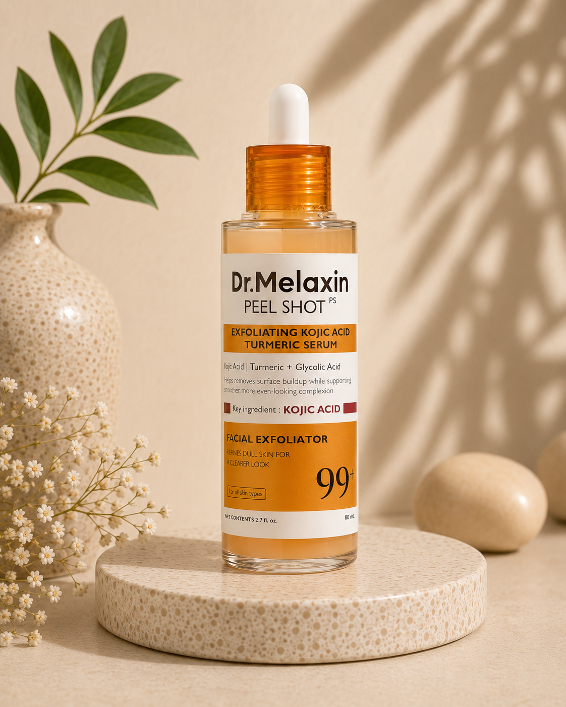 Dr. Melaxin Peel Shot PS – Kojic Acid + Turmeric Serum