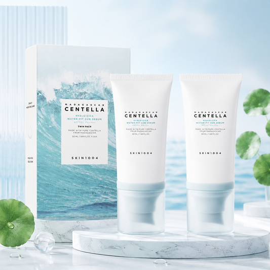 SKIN1004 Madagascar Centella Hyalu-Cica Water-Fit Sun Serum SPF50+ PA++++  TWIN PACK