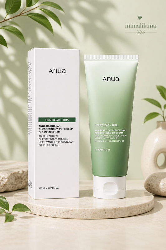ANUA HEARTLEAF QUERCETINOL PORE DEEP CLEANSING FOAM