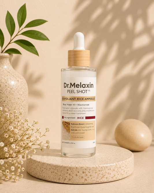 Dr. Melaxin Peel Shot PS – Exfoliant Rice Ampoule