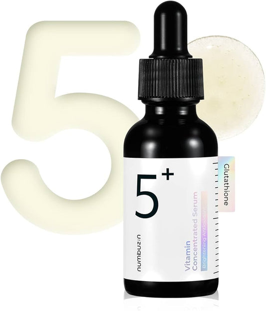 Decant 10ml numbuzin, Serum No. 5 Glutathione Vitamin Concentrated,