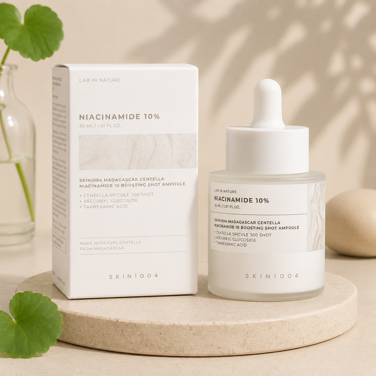 SKIN1004 Madagascar Centella Niacinamide 10% Boosting Shot Ampoule
