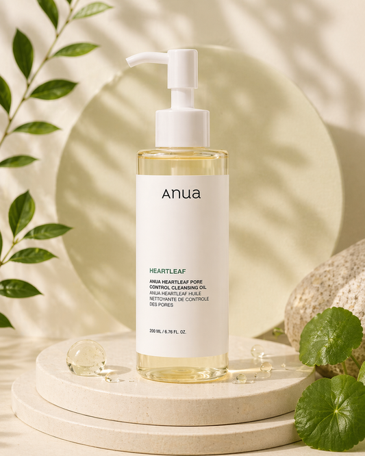 Anua oil cleanser- Heartleaf Pore Control - Huile nettoyante démaquillante
