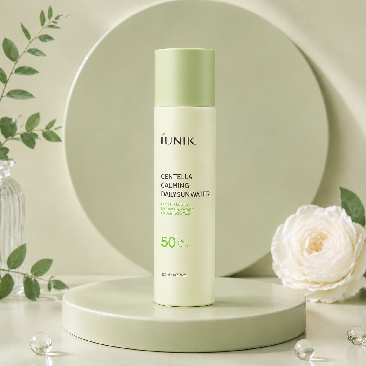 iUNIK Centella Calming Daily Sun Water SPF50+ PA++++