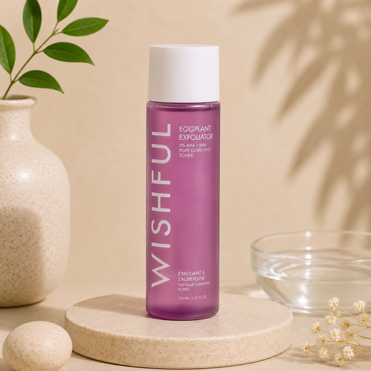 Wishful Eggplant Exfoliating Toner (AHA + BHA)
