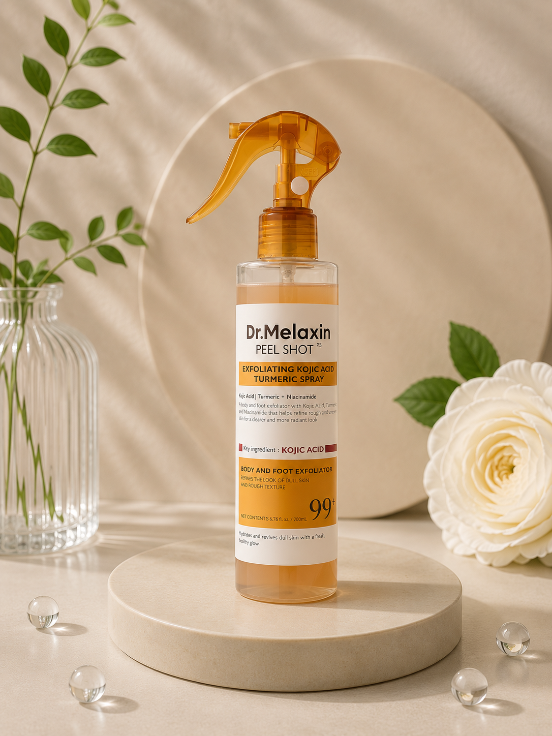 Dr. Melaxin Peel Shot Kojic Acid Turmeric Spray