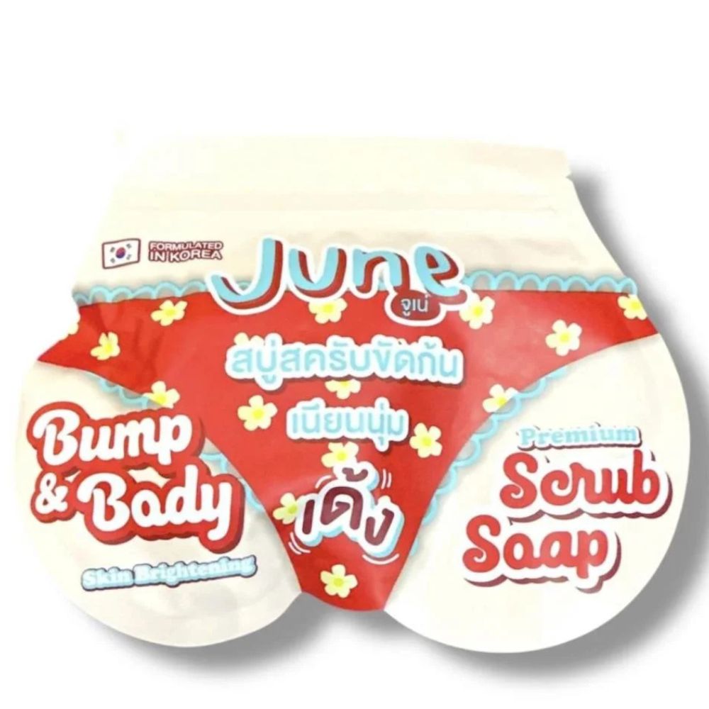 June Bump & Body Premium Scrub Soap