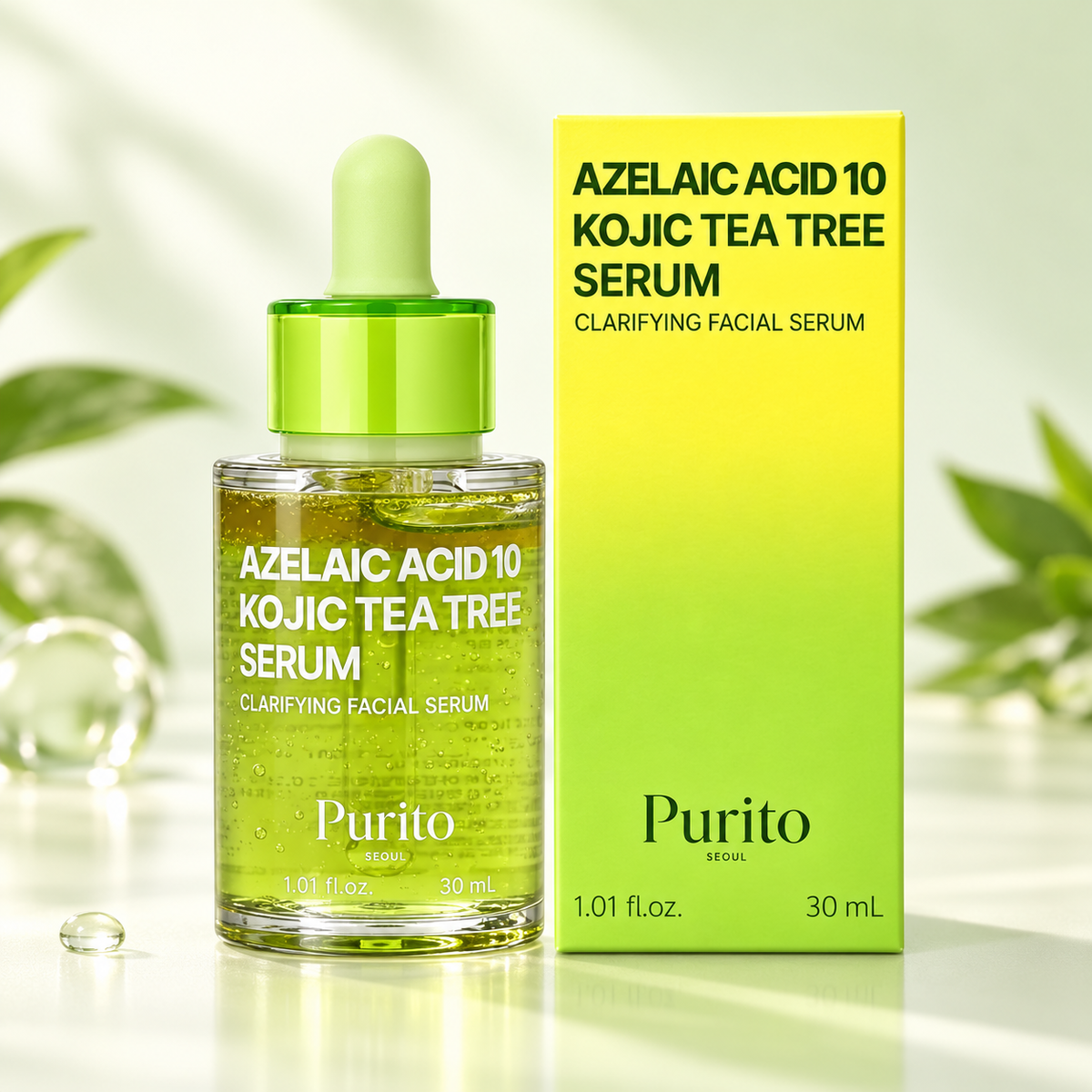 Purito Azelaic Acid 10 Kojic Tea Tree Serum