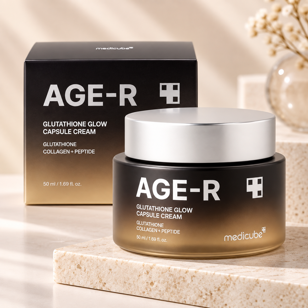 Medicube AGE-R Glutathione Glow Capsule Cream ،