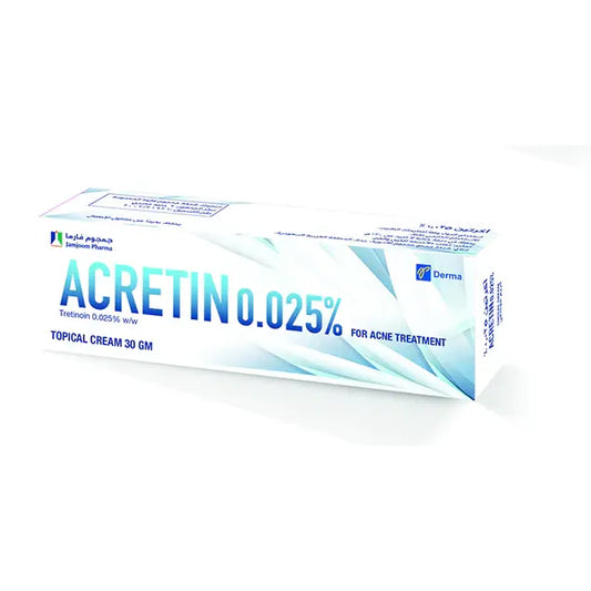 Acretin Cream 0.025Tretinoin 30g