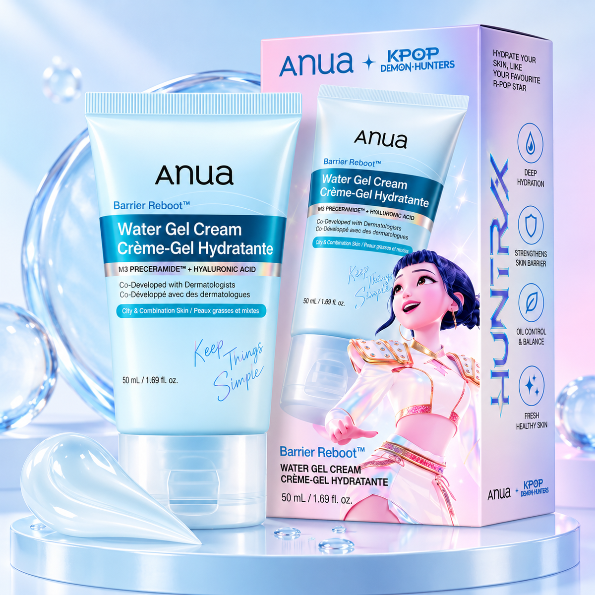 Anua Barrier Reboot Water Gel Cream